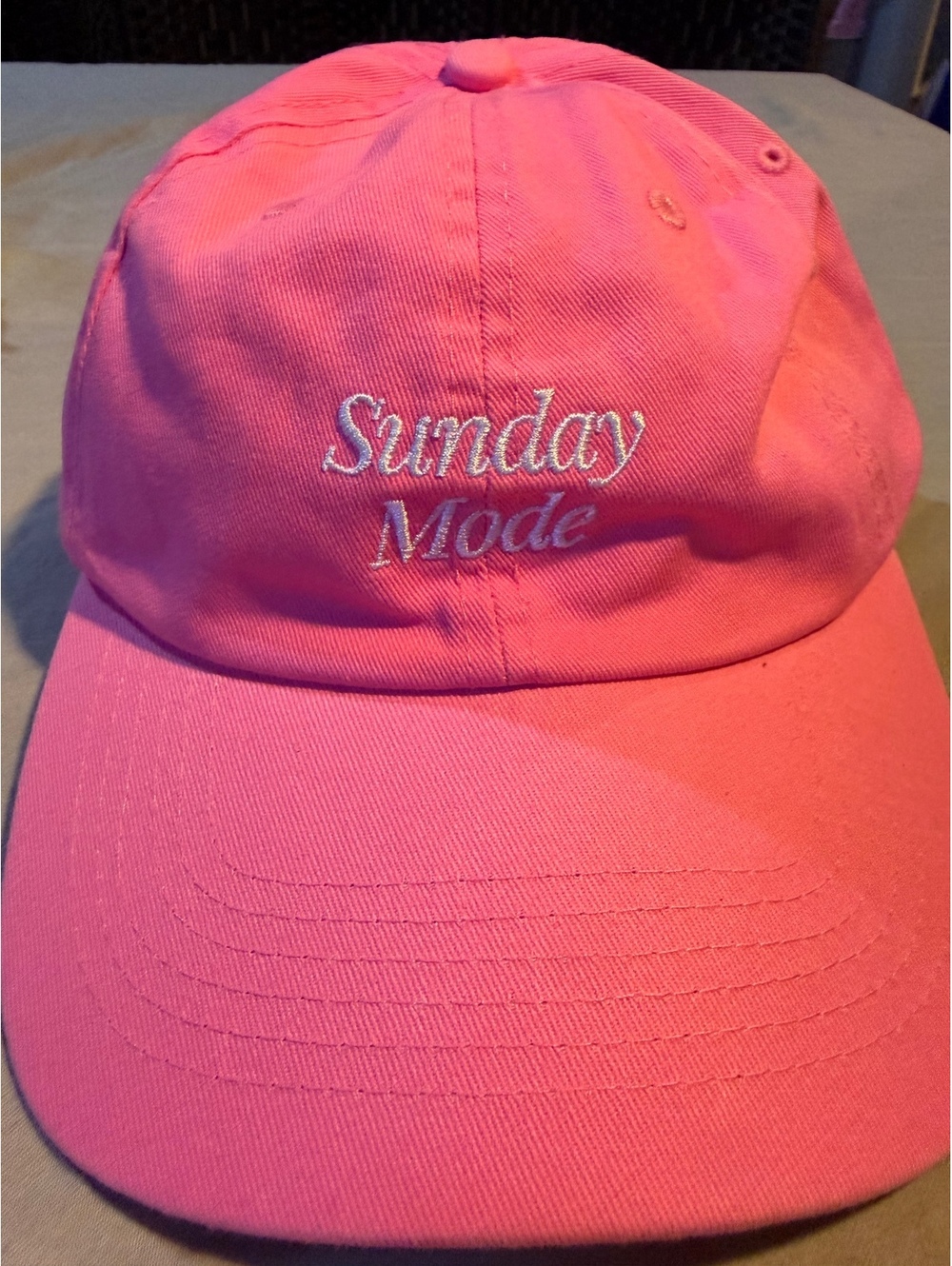 Naked Sundays Pink Sunday Mode Baseball Cap Hat